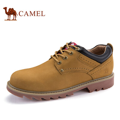 

Camel CAMEL Outdoor Casual Leather Workwear Martin Shoes Male A832396360 Earth Yellow 39