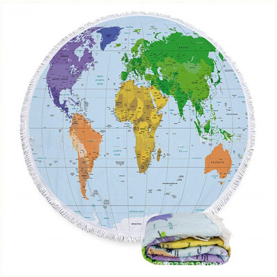 

Gobestart Neon Dream Catcher Beach Towel Circle Yoga Mat Large Round Beach Blanket With Ta