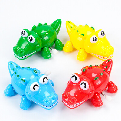 

YIWULAClockwork Funny Toy Cartoon The crocodile Clockwork Car Educational Toys
