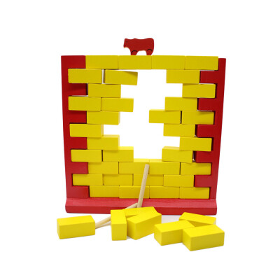 

Gotoamei Kids Baby Wooden Learning Geometry Educational Toys Puzzle 3D IQ Puzzle For Kids