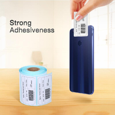 

Thermal Label Sticker 10 Rolls Waterproof Oil-proof Wine-proof 157276in4070mm Strong Adhesive Sticker for Various Uses with 1