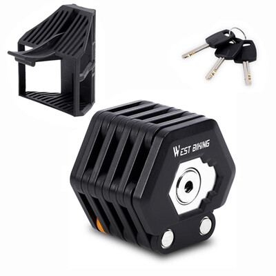 

WEST BIKING Bike Anti Theft Chain Lock Motorcycle Electric Scooter Folding Lock