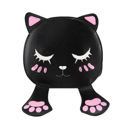 

Cartoon Cat Ears PU Leather Crossbody Bag Women Messenger Shoulder Handbags