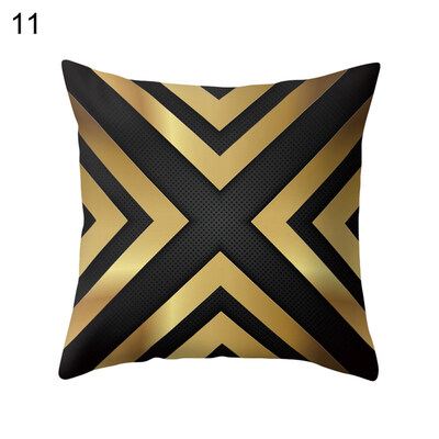

Irregular Triangle Stripe Pillow Case Cushion Cover Sofa Bed Car Office Decor