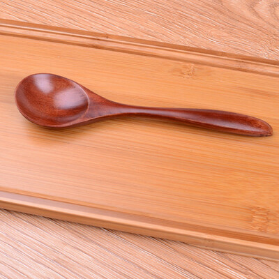 

Toponeto Wooden Binding Spoon Stirring Spoon Environmental Portable Kitchen Supplies