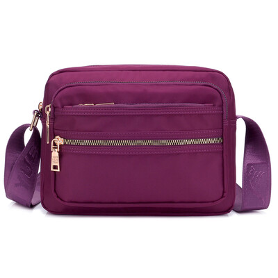 

Purse collection womens canvas bag womens oblique satchel business bag Oxford cloth bag cashier bag small cloth bag