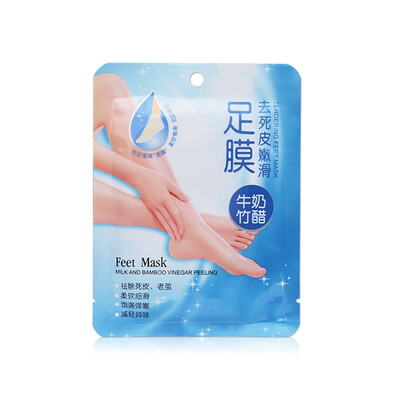 

7 Pairs Comfort Exfoliating Peel Foot Masks 14Pcs Baby Soft Feet Remove Scrub Callus Hard Dead Skin Bamboo Vinegar Feet Care For P