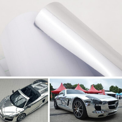 

KKMOON 12″ 60″ Chrome Mirror Silver Vinyl Wrap Sticker Decal Film Sheet V4C5