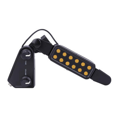 

12 Hole Sound Pickup Microphone Wire Amplifier Speaker for Acoustic Guitar