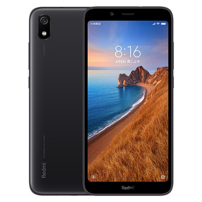

Millet red rice Redmi 7A AI beauty 2GB16GB matte black full Netcom 4G dual card dual standby photo game smartphone