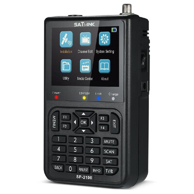 

SATLINK SP-2100 Digital Satellite Finder Signal Finder Satellite Searching Meter Digital Satellite Signal Finder Meter with Carryi