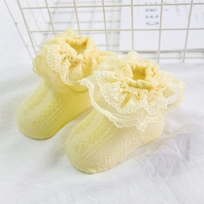 

Mesh Thin Cotton Children Kid Princess Socks Girls Lace Socks Baby Socks