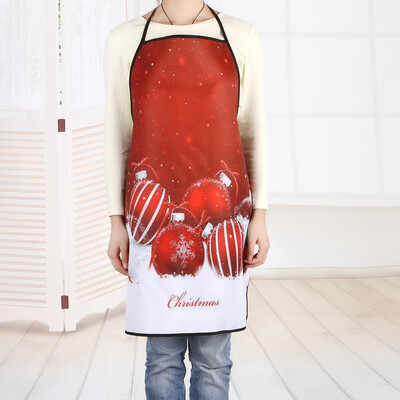 

Tailored Christmas Decoration Waterproof Apron Christmas Dinner Party Apron
