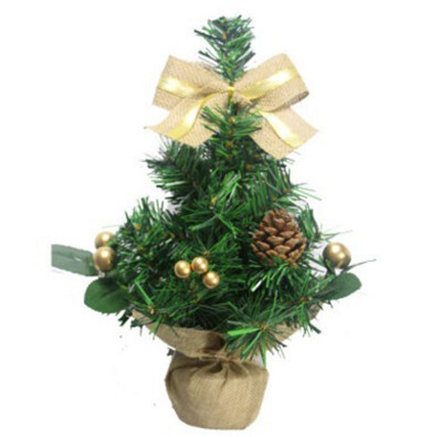 

Toponeto Artificial Tabletop Mini Christmas Tree Decorations Festival Miniature Tree 30cm