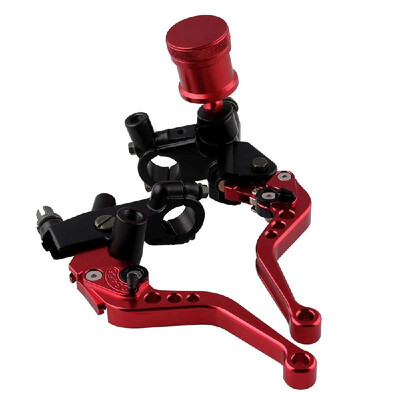 

Brake Clutch Pump Motorcycle Handlebar Brake Clutch Master Cylinder Lever Reservoir for 78" 22mm Handlebar