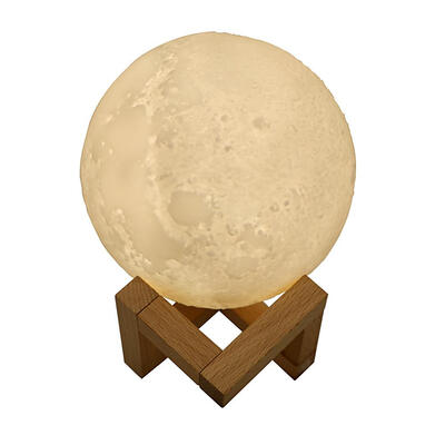 

880mL Air Humidifier 3D Moon Lamp Aroma Essential Oil Diffuser Purifier