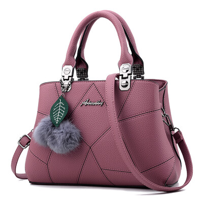 

Moms bag lady Korean version Baitao Chao fashionable atmosphere simple shoulder slanting middle-aged handbag