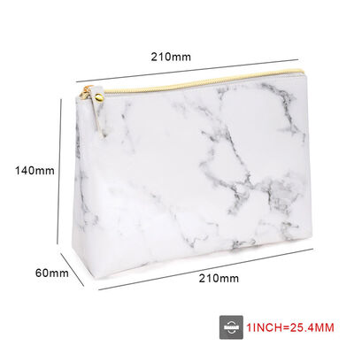 

2018 New Style Fashion Marble Multi-Function Purse Box Travel Makeup Cosmetic Bag Toiletry Colorful Print