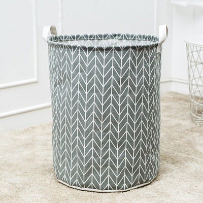 

Toponeto Waterproof Canvas Sheets Laundry Clothes Laundry Basket Storage Basket Folding