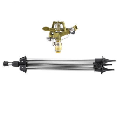 

Greensen Stainless Steel Ground Insert Zinc Sprink Water Watering Sprinkler Sprayer Lawn Garden Yard