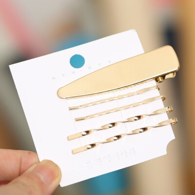 

Trendy Summer Pearl Metal Hair Clips Set For Women Hair Barrette Fashion Hairpins Handmade Beauty Accessories