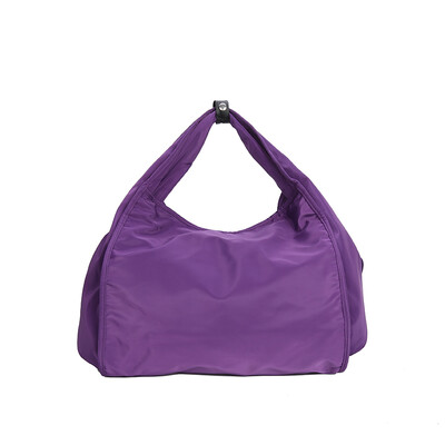 

Oxford cloth bag womens large capacity sports yoga bag Korean leisure shoulder mother bag lazy wind canvas bag