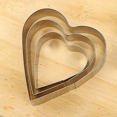 

3x Snowflake Stainless Steel Cookie Cutter Biscuit Pastry Mold Cake Decor Tool
