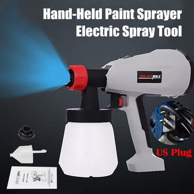 

〖Follure〗110V 400W Electric Paint Sprayer Airless House Fence Room Car Painting Spray