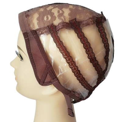

〖Follure〗Wig Cap Making Elastic Breathable Lace Mesh Net Weaving Cap Adjustable Head
