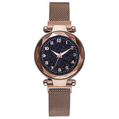 

Luxury Luminous Women Watches Starry Sky Magnetic Female Wristwatch Fashion Rhinestone Clock Relogio Feminino Montre Femme