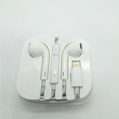 

Wired Bluetooth Earphones With Lightning Connector Charging Function