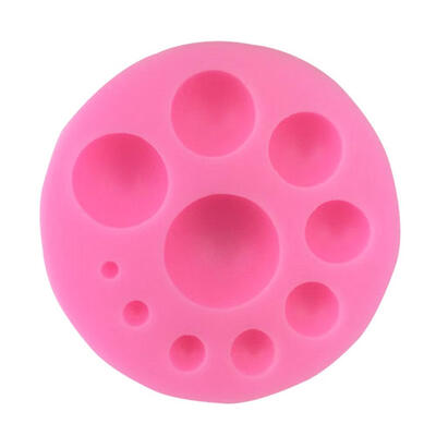 

Semicircle Ball Pearl Silicone Mold Chocolate Candy Fondant Cake Mould