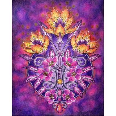 

5D DIY Full Drill Diamond Painting Novelty Flowers Cross Stitch Embroidery