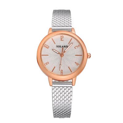 

2018 Beautiful Luxury Simple Ladies WristWatch Business Temperament Fashionable Wrist Leather Souvenir womens quartz watch D