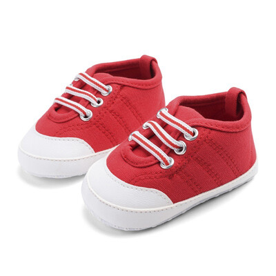 

Newborn Baby Canvas Shoes Spring Baby shoes for girls 1 year Soft bottom First Walker Fashion Boy Shoes Prewalker