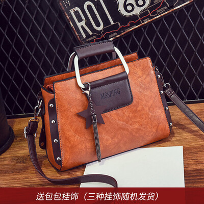 

Ladies handbag 2018 winter fashion Joker Messenger bag atmospheric handbag day Korean shoulder bag