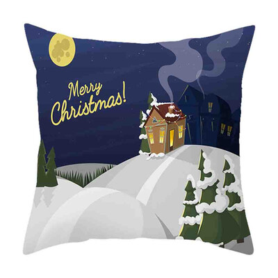 

Siaonvr Christmas Pillow Cover Decor Pillow Case Sofa Waist Throw Cushion Cover
