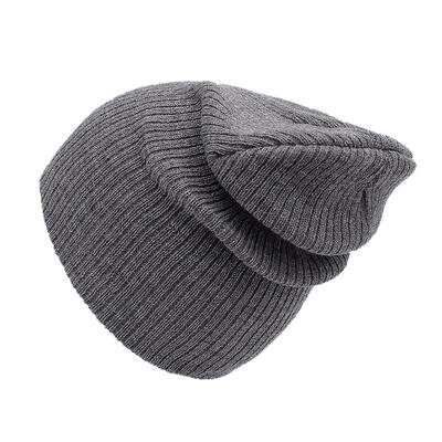 

Unisex Women Men Cap Solid Color Warm Hat Skullies Knitted Beanie Cap
