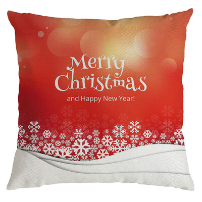 

Siaonvr Christmas Pillow Cover Pillowcases Decorative Sofa Cushion Cover 45x45cm