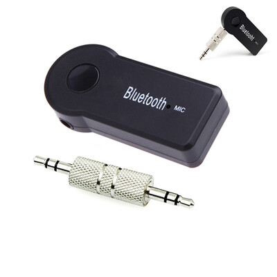 

A2DP 35mm Wireless Bluetooth 30 Stereo Music Audio Handsfree Receiver Adapter Dongle for Car AUX Mic Speaker