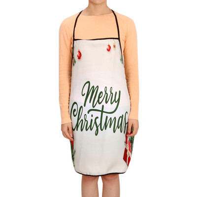 

Tailored Christmas Decoration Waterproof Apron Christmas Dinner Party Apron