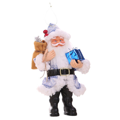 

Christmas Tree Hanging Santa Doll Plush Toy Pendant Party Window Closet Decor