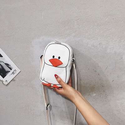 

Summer small bag wild ins Messenger bag female bag 2019 new wave small fresh fashion duck duck bag