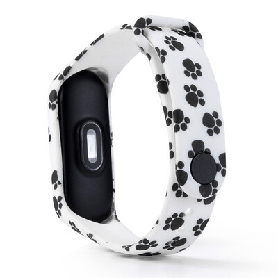 

〖Follure〗New Fashion Pattern TPU Smart Wrist Watch Strap for XiaoMi Mi Band 3 A