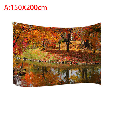 

Toponeto Beautiful Scenery Scene Home Textile Wall Tapestry Home Decor