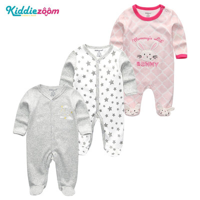 

3PCSLot Childlike novel 0-12M Cotton Baby Rompers Newborn Baby Boys Clothes Bodysuits Baby Girls Clothes Babywear Clothing Sets