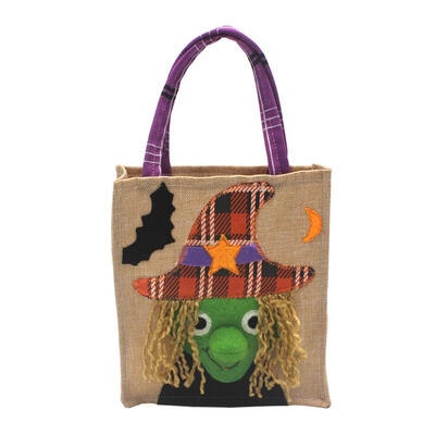

Halloween Gift Bags Handbag Candy Cookie Storage Pouch Holders Bar 3D Decor