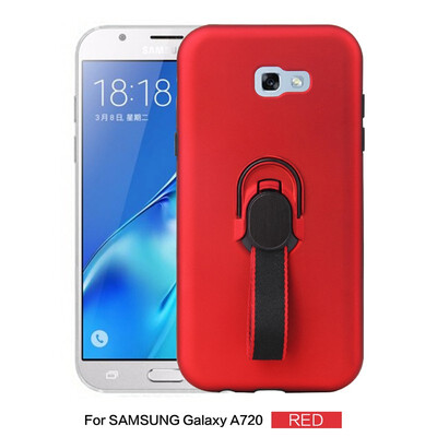 

Magnetic Car Mount Case Samsung Galaxy A7 2017 Phone Ring Stand Case Samsung A720 SM-A720FDS SM-A720X Hybrid Armor TPU Cover