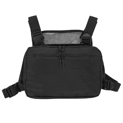 

Men Outdoor Tactical Adjustable Chest Rig Shoulder Bag Front Bag Pack