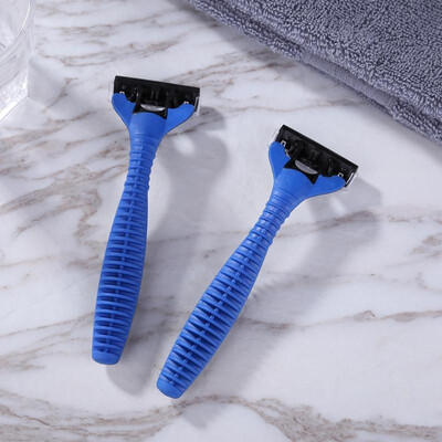 

3 Layers Blades Disposable Razor Face Body Hair Removal Manual Beard Shaver